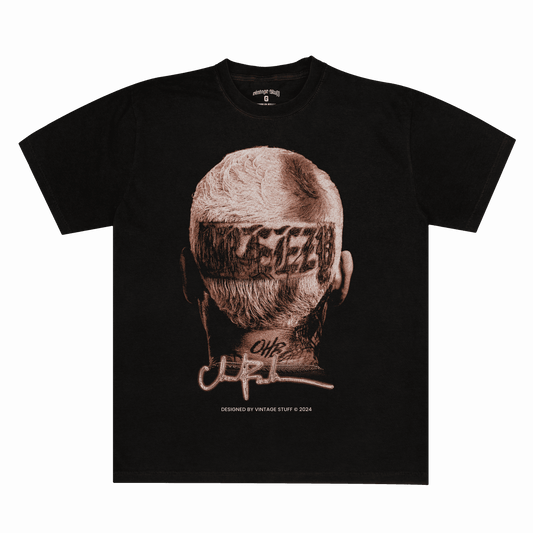 Camiseta Regular Chris Brown "Breezy Big Face"