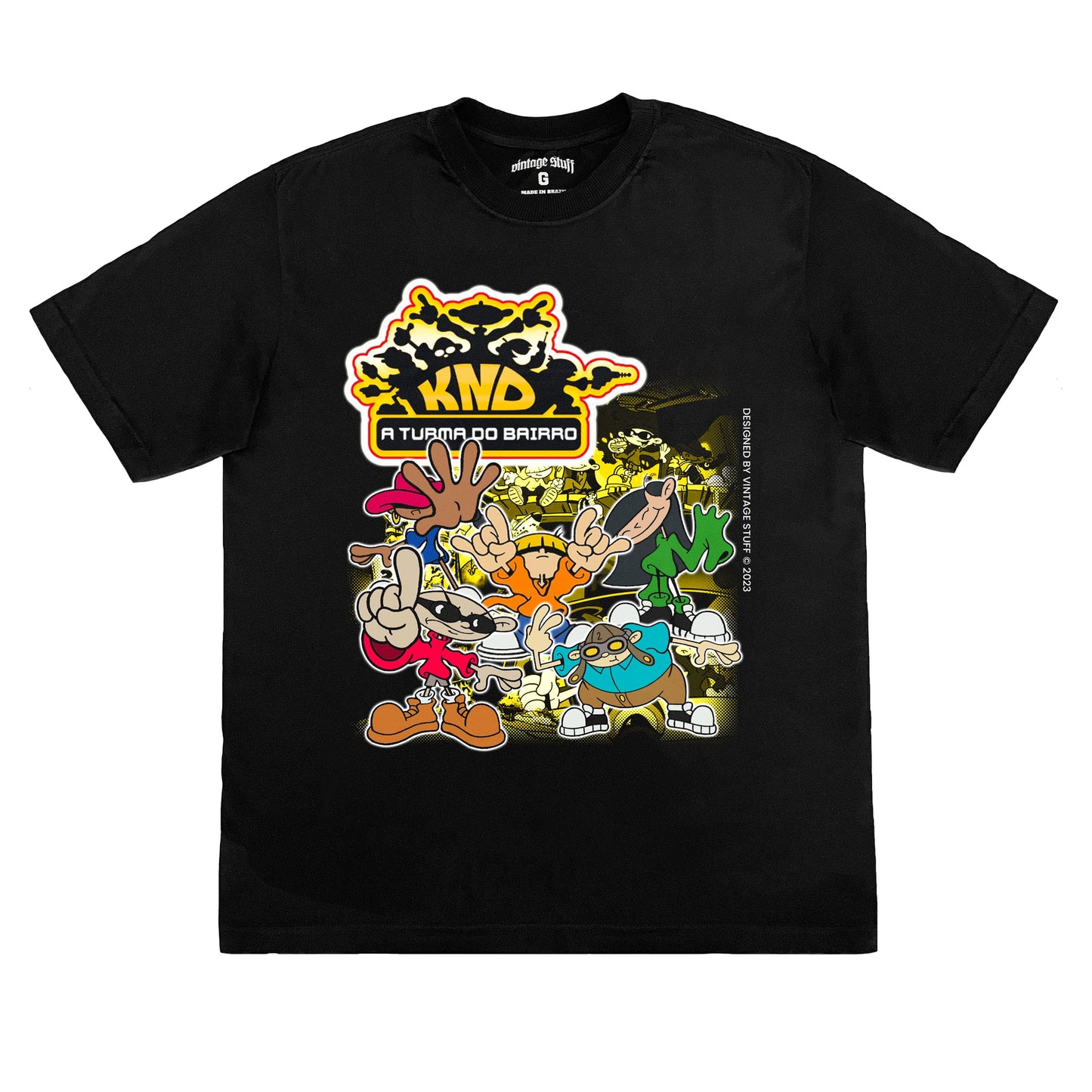 Camiseta KND Turma do Bairro – Vintage Stuff