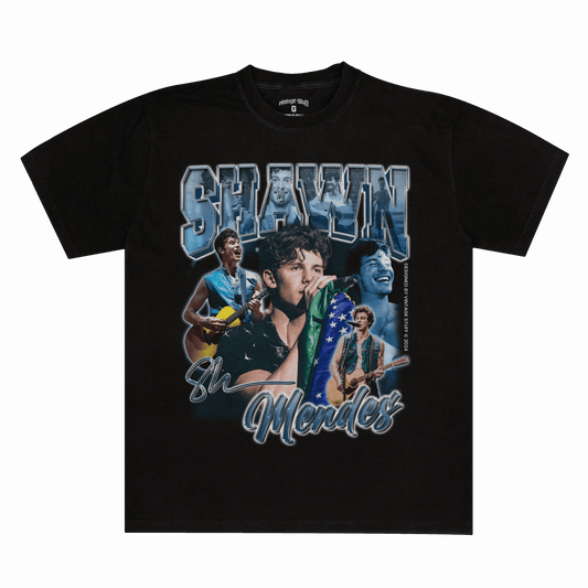 Camiseta Regular Shawn Mendes Bootleg