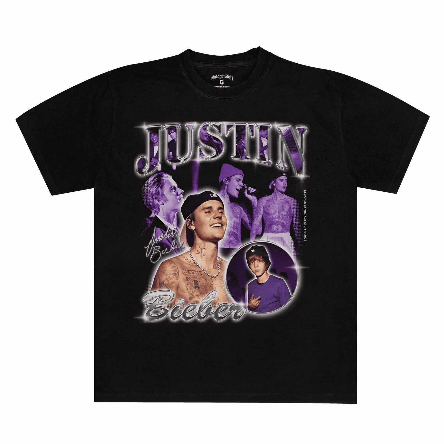 Camiseta Regular Justin Bieber