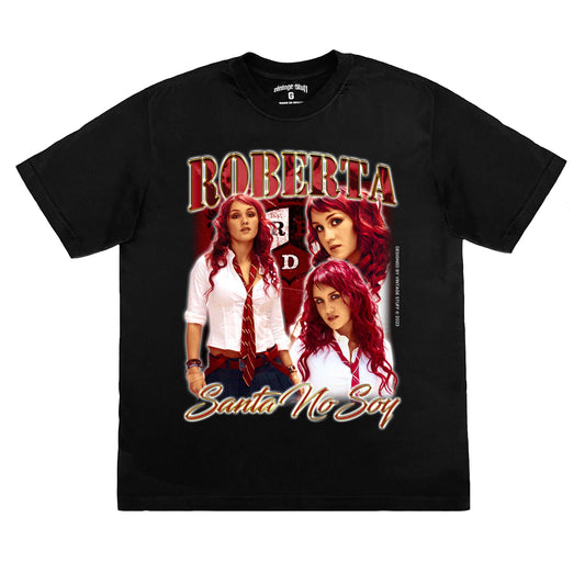 Camiseta Oversized Roberta "Santa No Soy"