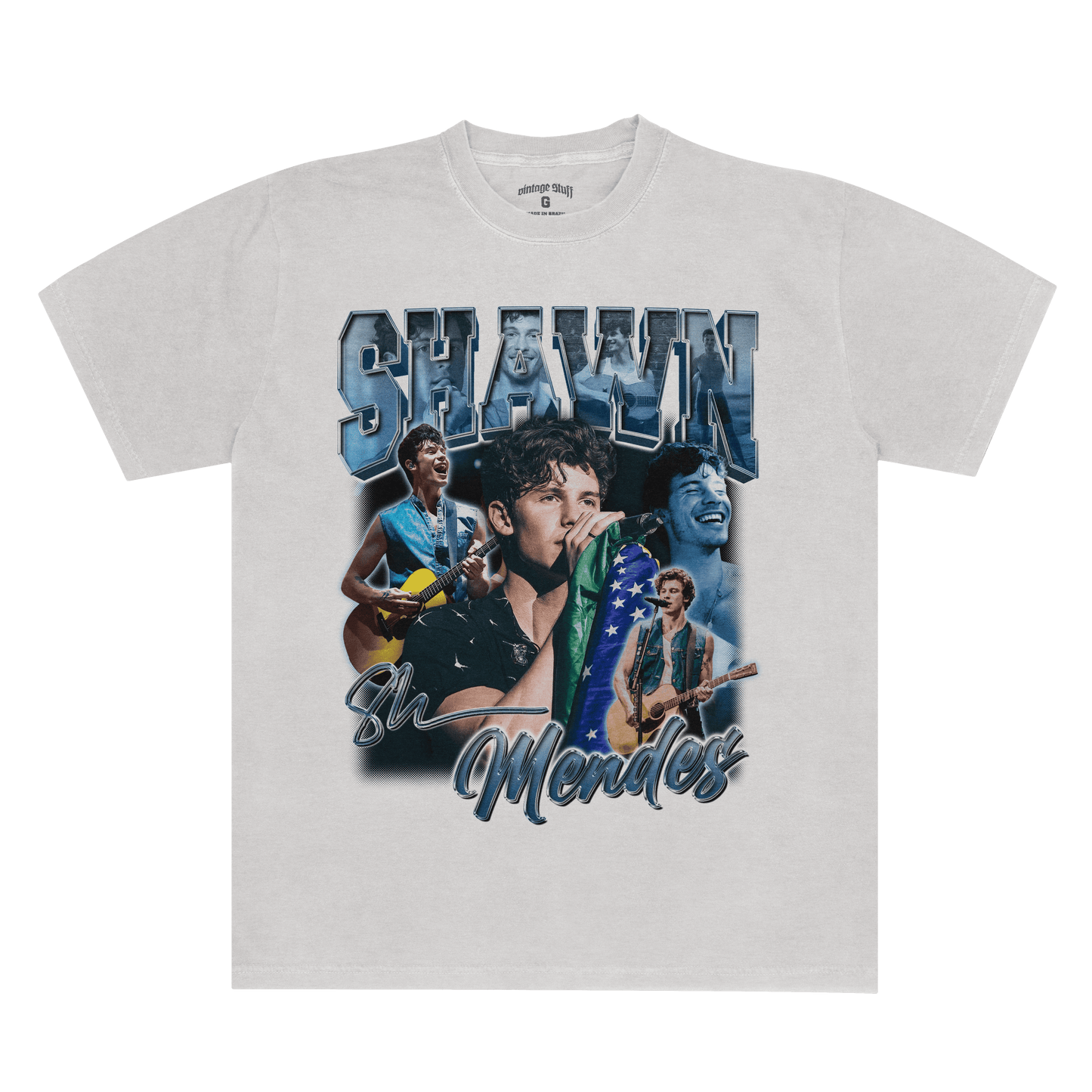 Camiseta Regular Shawn Mendes Bootleg