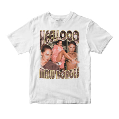 Camiseta Infantil Malu Borges "Heellooo"