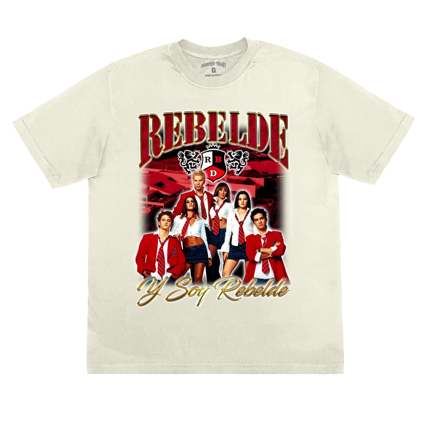 Camiseta Rebelde "Y Soy Rebelde"