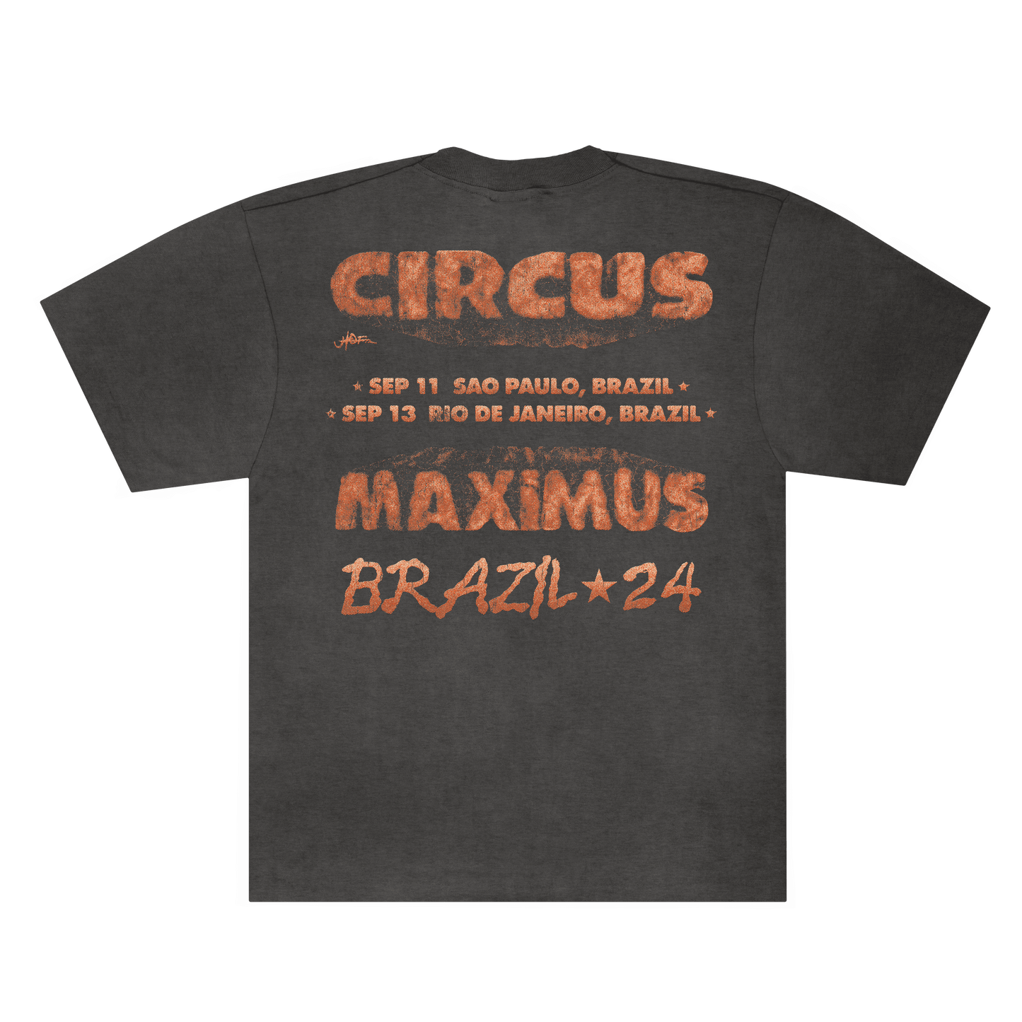 Camiseta Travis Scott "Circus Maximus Brazil"