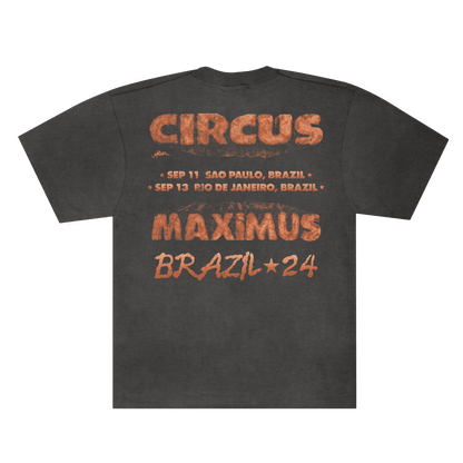 Camiseta Travis Scott "Circus Maximus Brazil"