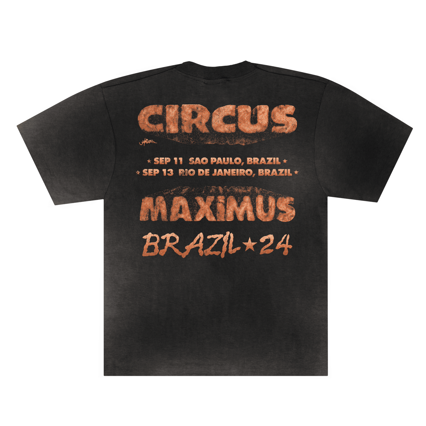 Camiseta Travis Scott "Circus Maximus Brazil"