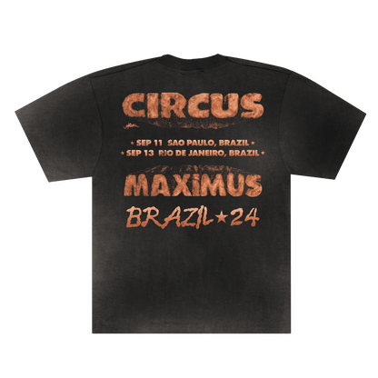 Camiseta Travis Scott "Circus Maximus Brazil"