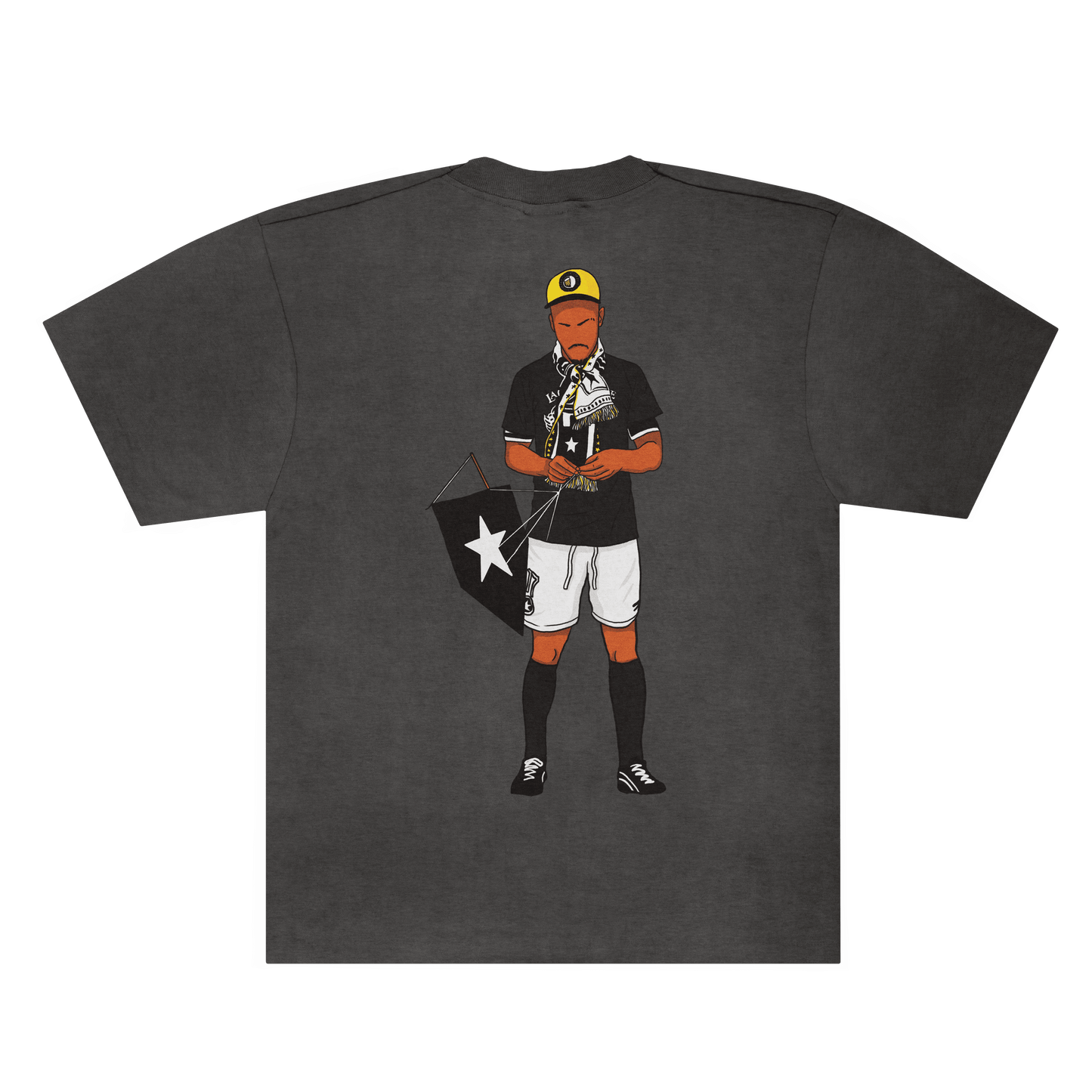 Camiseta Capitão - Estampa Frente e Costas