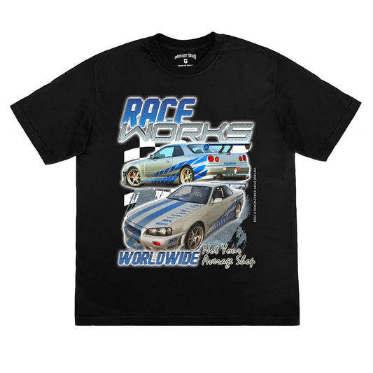 Camiseta Oversized Skyline R34