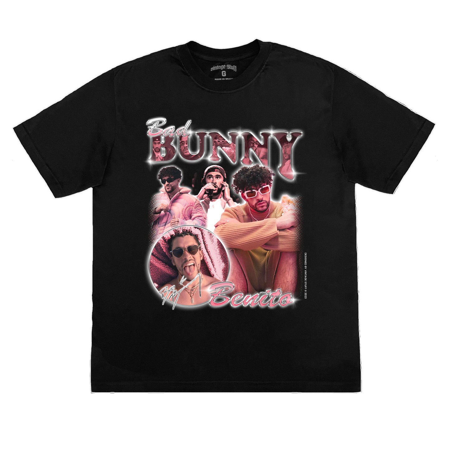 Camiseta Bad Bunny "Benito"